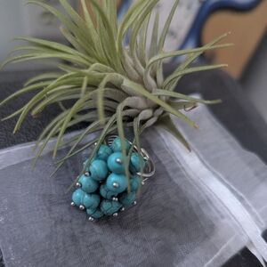 Turquoise Beaded Ring